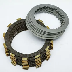 Clutch Friction Plate Discs Kit Fits Suzuki GSX400 ET/EX/EZ 1980-82 GS450 ET/EG/EJ 80-88 RGV250 M/N/P/R 1991-1996 DR350  1990-99