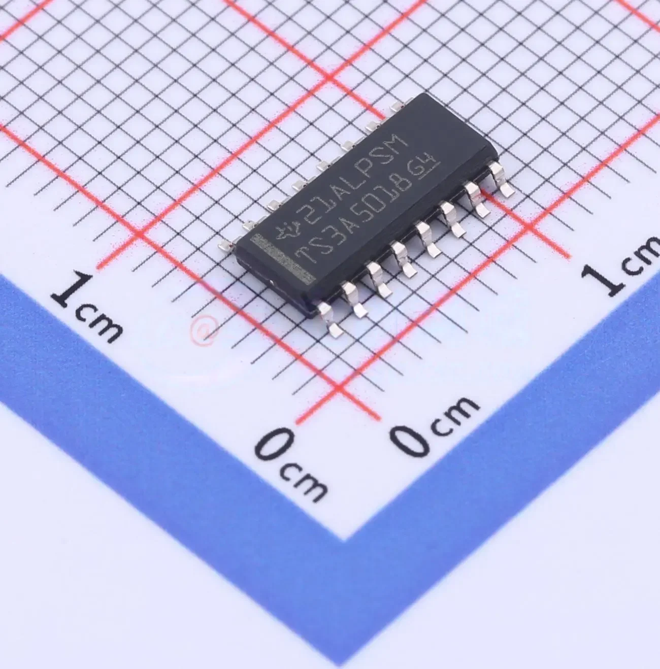（5/10pcs）TS3A5018DR TI 16-SOIC 2:1 4 7Ω 1.65V~3.6V Analog Switch/Multiplexer