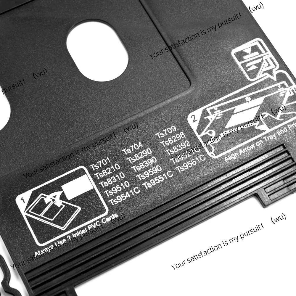 For Canon Pixma TS8220 TS8320 TS8230 TS8330 TS8240 TS8340 TS8250 TS8350 TS8260 TS8360 Inkjet PVC ID card holder for printers