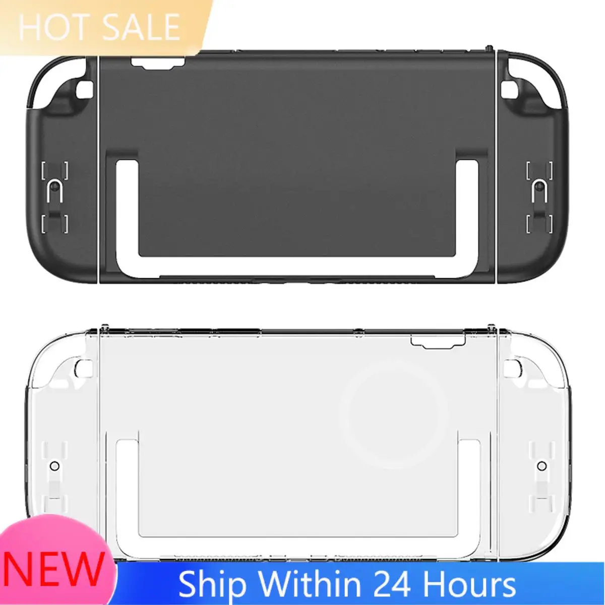 ~ 【متوفر】حافظة حماية قابلة للإرساء لجهاز نينتندو سويتش 2 مع قبضة مريحة وغطاء حماية قابل للاستبدال Tr