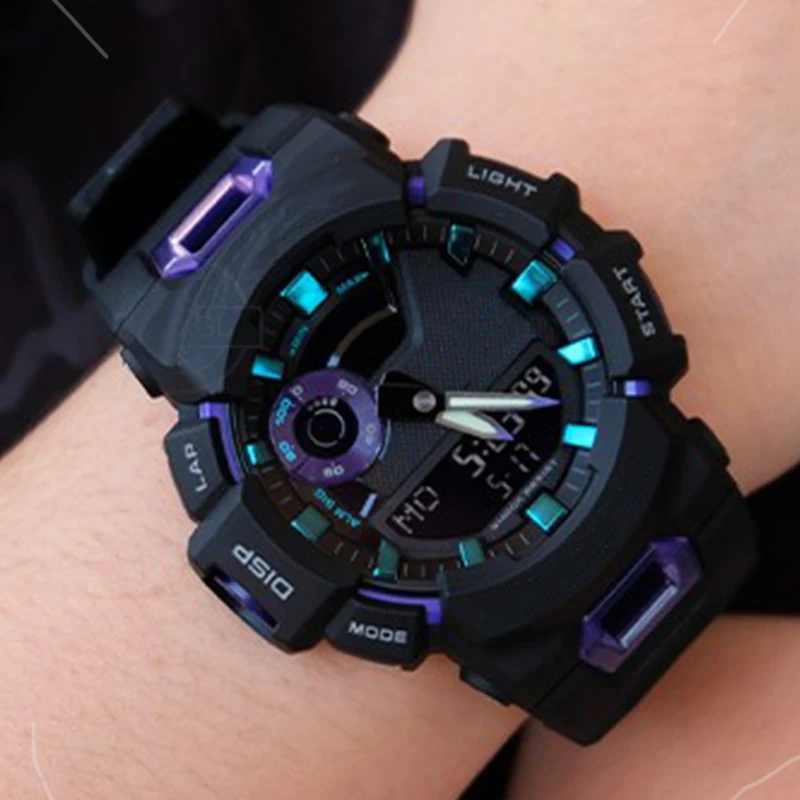 Resin Strap Suitable For Casio GBA-900 Series Men's Sports Waterproof Watchband Rubber Bracelet Watch Accessories