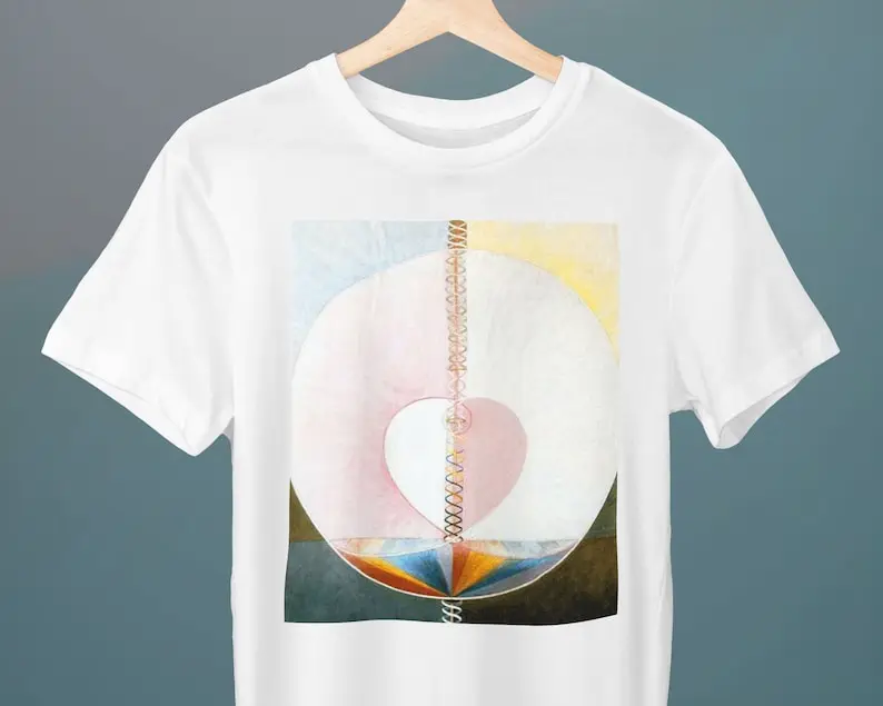 What a Human Being Is Hilma Af Klint Painting Unisex TShirt Art TShirt Symbolism Gift for Her Gift for Him Art Lover Gift