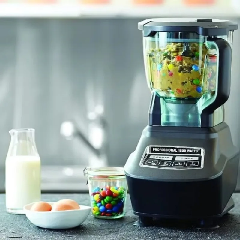 

Heavy Duty Blender Glass Container 2200W Power Ice Crushing Heating Household Appliances Cup Processor Mod. BL770AMZ**