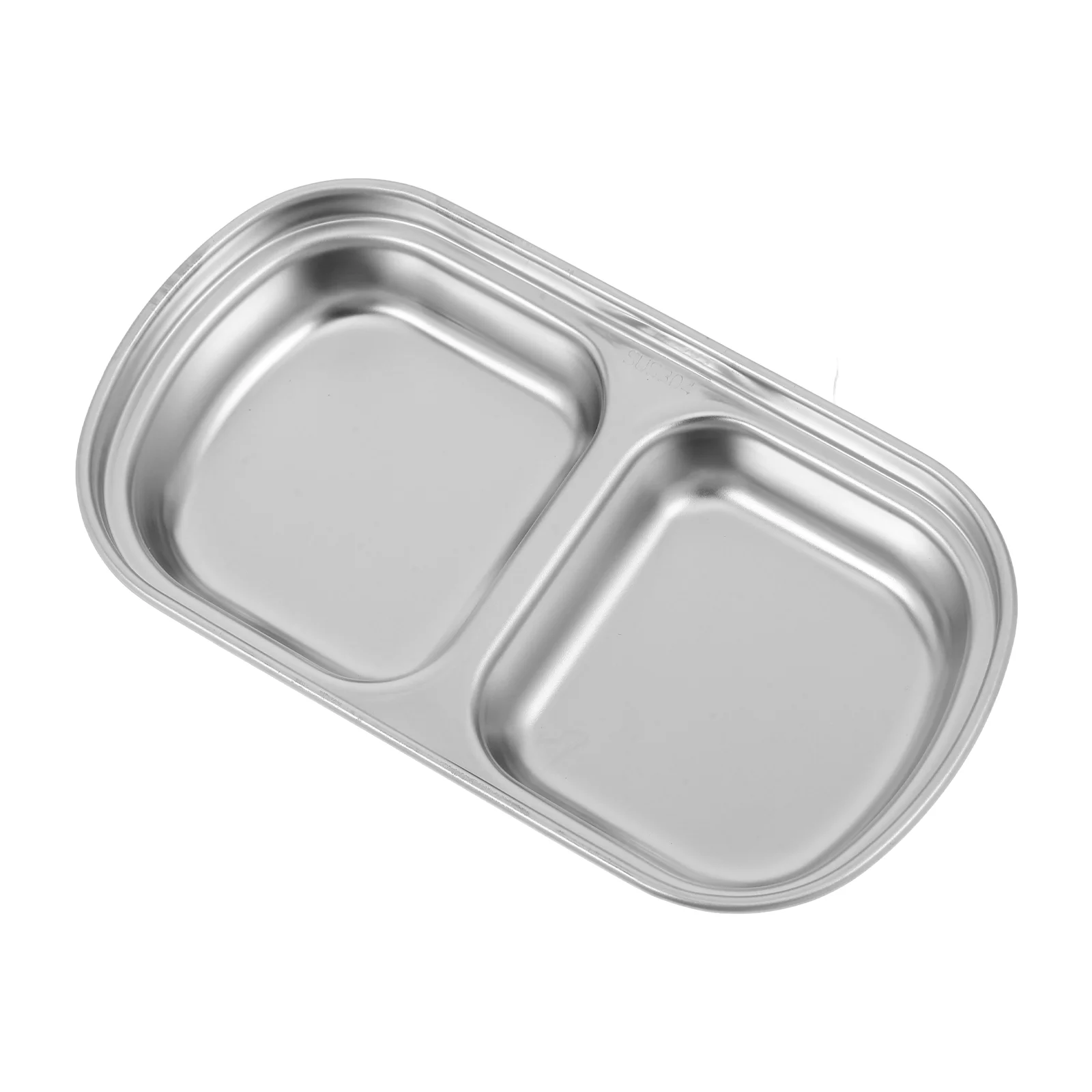 

Stainless Steel Saucer Kitchen Seasoning Dish Thicken Condiment Bowl 304 for Dipping Cups Home