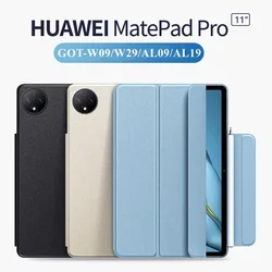 Custodia magnetica per Huawei MatePad Pro 11 2022 GOT-W29 GOT-AL09 Funda Auto Sveglia e Sonno Fonda Supporto Matita di ricarica