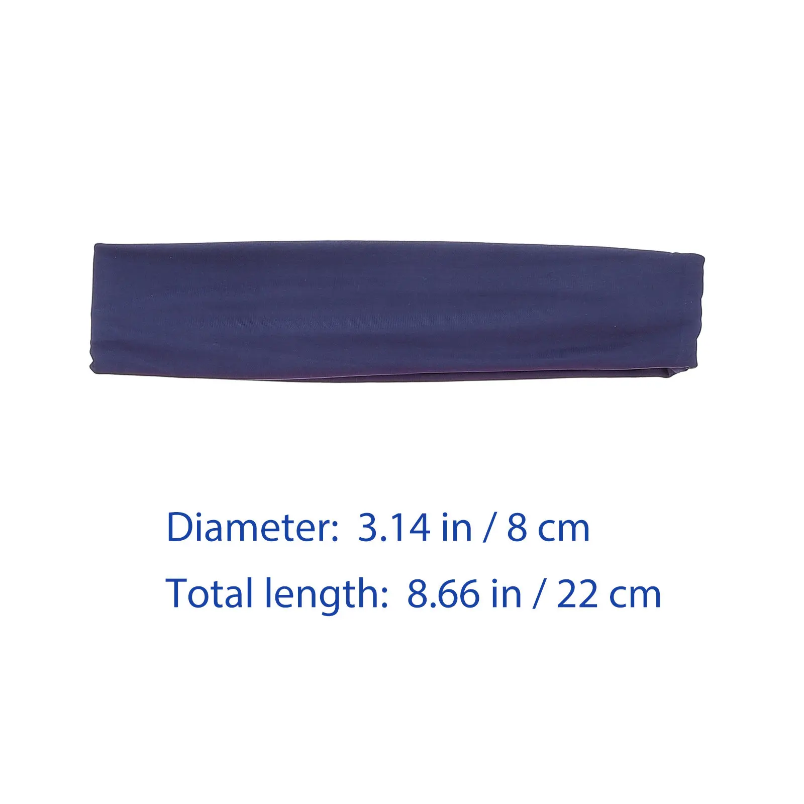 8Pcs High-Grade Sweat Headbands Lightweight Elastic Non-Slip Comfortable for Sports Yoga Outdoor Activities Convenient