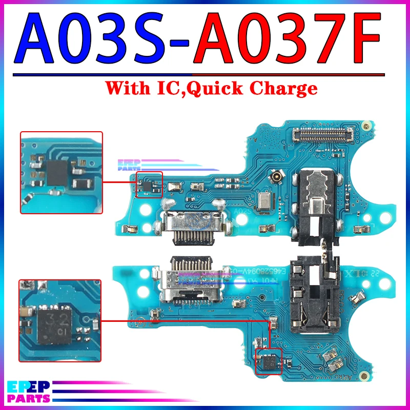 Usb Dock Charger Port for Samsung Galaxy A33 A53 A73 A03 Core A03S A13 A23 4G 5G Charging Board Module