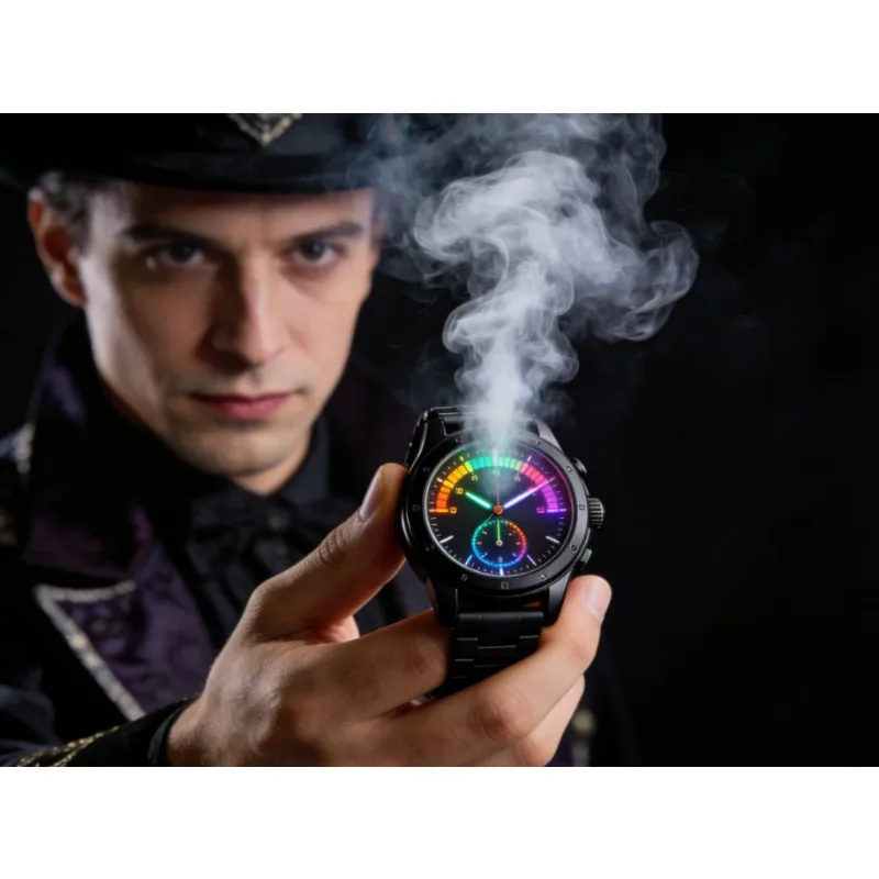 

Розумные часы Deluxe Smoke Magic Trick — профессиональная иллюзия для сцены и крупным планом, ментализм, трюк для фокусников