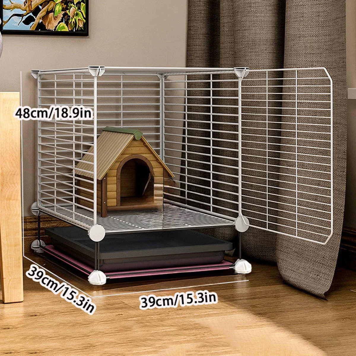 Special Cage for Raising Flower Branch Hamster Nest Complete Parrot Dutch Pig Magic Piece Chinchillas