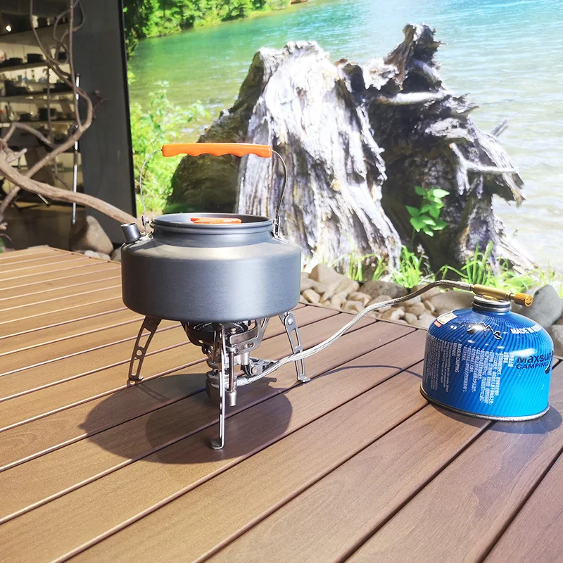 

BRS-6 1940W Camping Tourist Burner Windproof Gas Stove Cookware Outdoor Portable Furnace for Picnic Barbecue Tourism Supplies