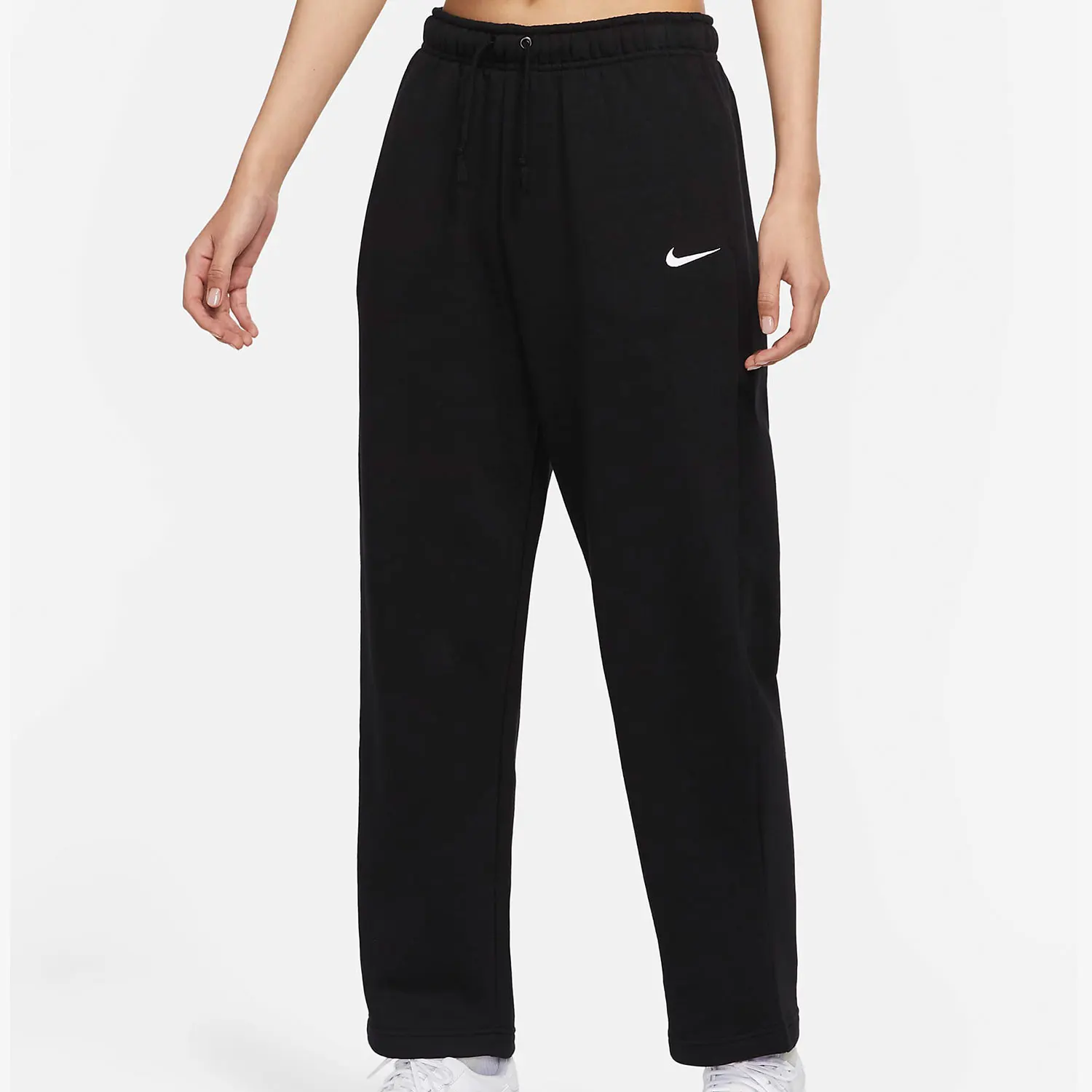 

Nike genuine Women's Mid-Rise Loose Soft Fleece-Lined Warm Sport Pants DO7574-010