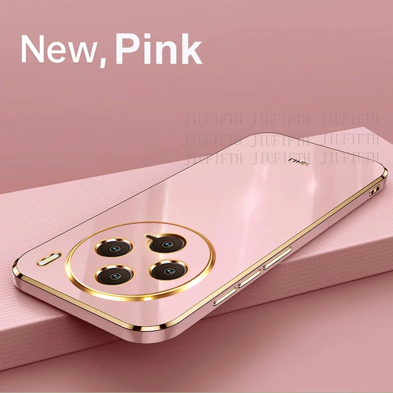 Funda On For Vivo X200 pro mini plating TPU gel Phone Cases Anti-shock Chromed TPU soft Case Vivox200pro 200Pro Coque 6D Plating