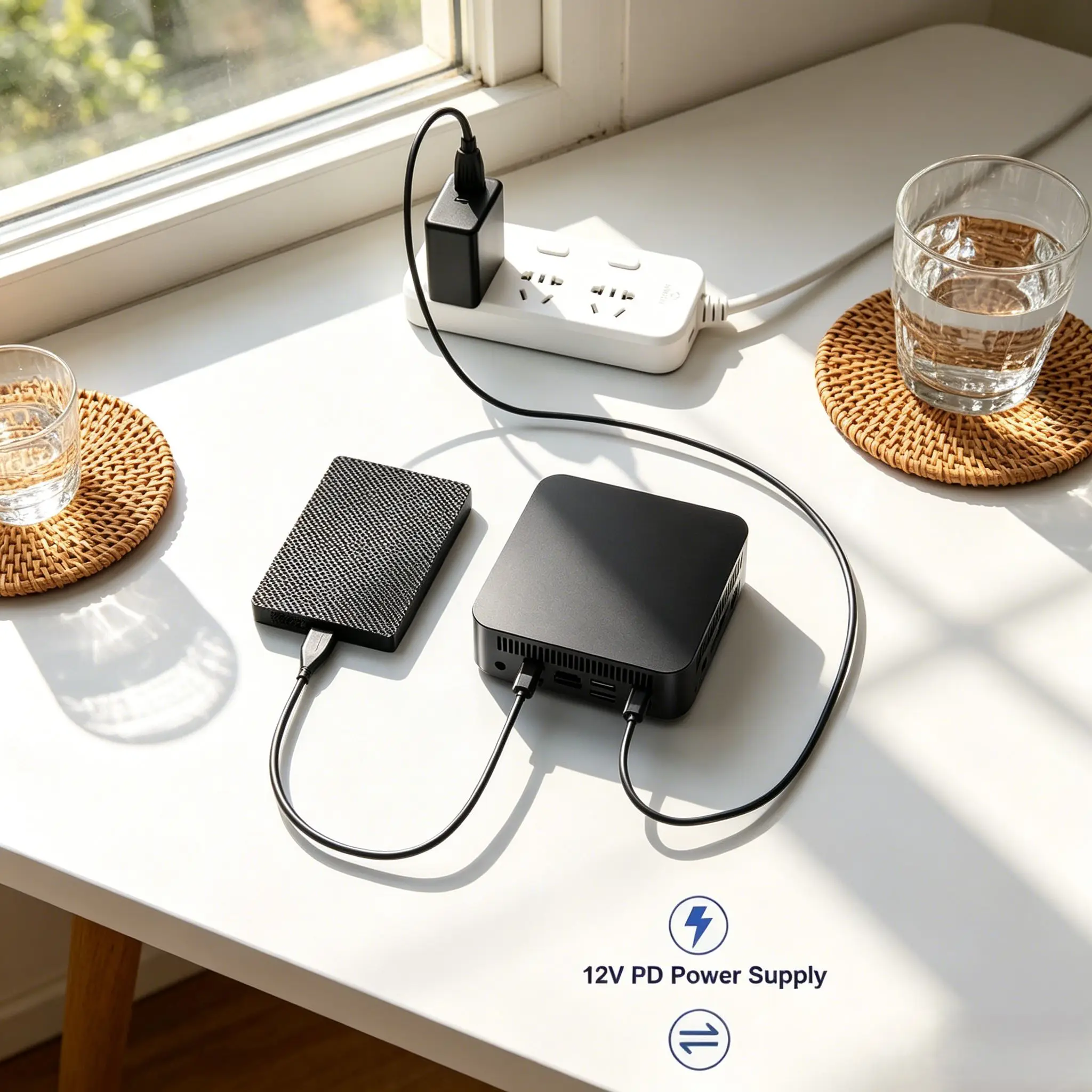 NEW Portable Mini PC Core Intel Core I3 6006U, i3 6100 Optional  Windows 11, 16GB RAM, 1TB/2TB M.2 SSD, WiFi 6 Blueto Laptop