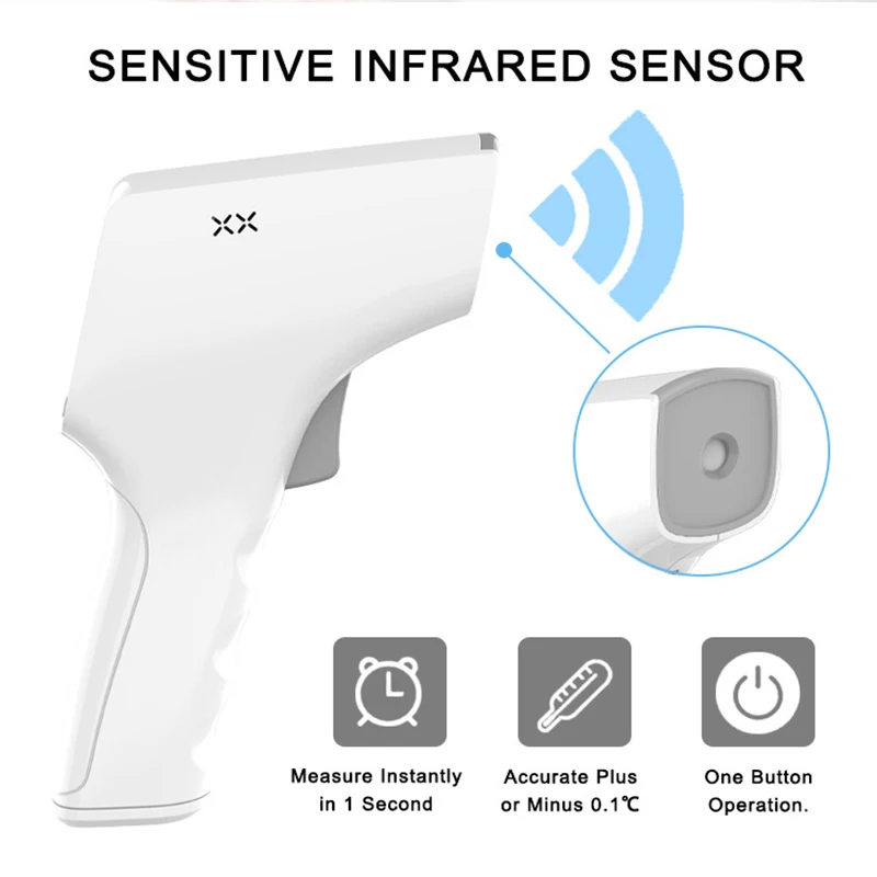 Medical thermometer non-contact infrared thermometer forehead temperature gun adult and child digital thermometer laser thermome