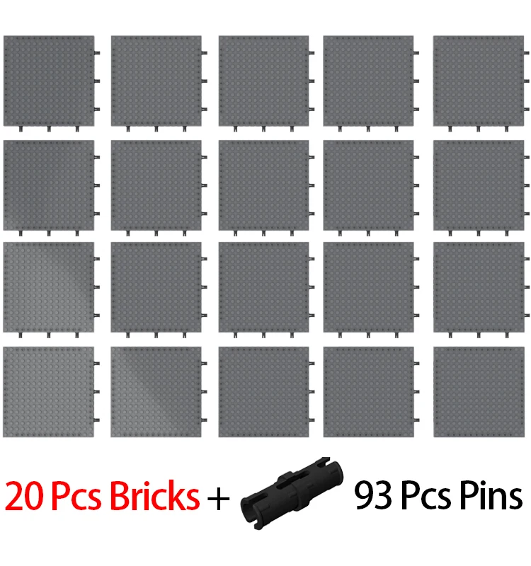 Groothandel 16x16 Pixel Art Bouwsteen Bodemplaat 65803 Baksteen Grondplaat Deel Compatibel 98138 Pixel Kleine Deeltjes Speelgoed Cadeau