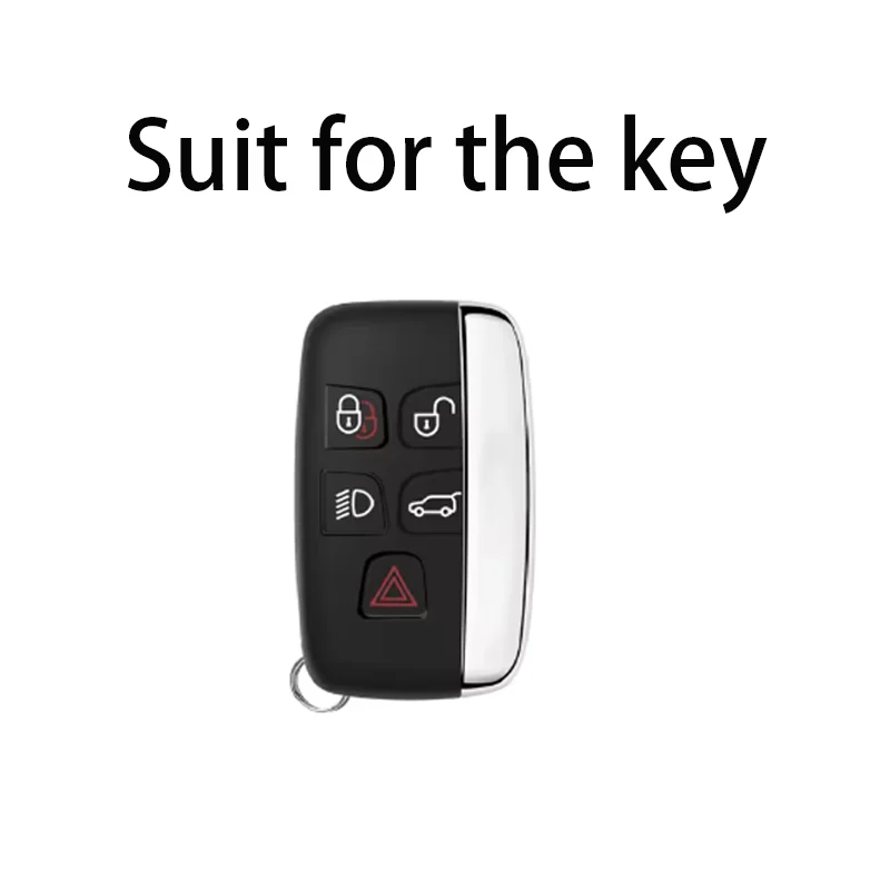 High End Side Diamonds for Land Rover Range Rover Sport Velar Evoque Freelander Discovery Jaguar XF XJ XJL XE Car Key Case Cover