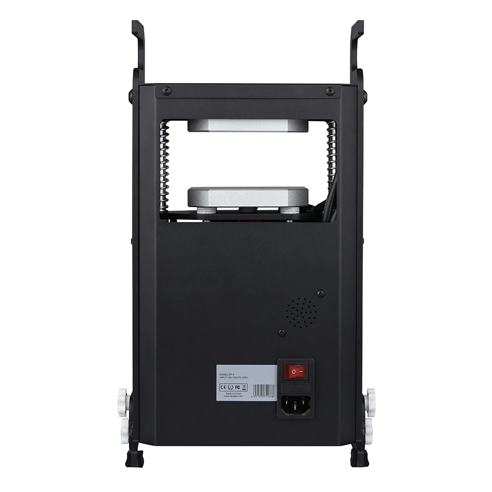 ماكينة ضغط الصنوبري الهيدروليكي 4 طن بقدرة 600 وات، ألواح تسخين مزدوجة، ماكينة ضغط عالية، تعمل باللمس، مستخرج الزيت