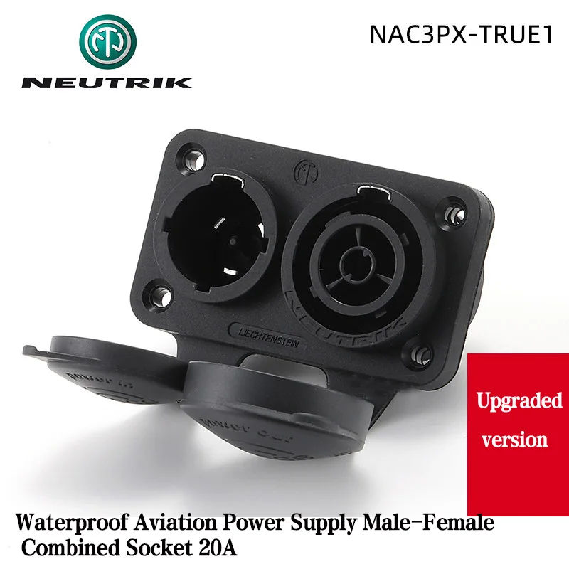 20A220V Wasserdicht Männlich Weiblich Abschließbar Eingang Power Stecker Stecker NAC3FX-W-TOP Outdoor LED Großen Bildschirm Stecker ﻿ NAC3MPX-TOP – Detail 4