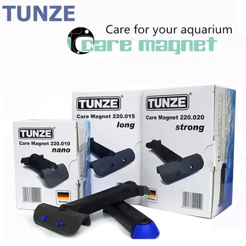 TUNZE Fish tank aquarium strong algae removal magnetic brush scraper cleaning tool glass wiping fish tank