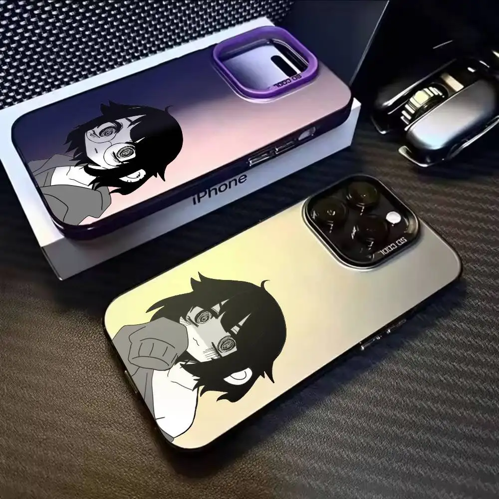 Dark Emo Girl  Phone Case For iPhone 17,16,15,14,13,12,11,Mini,Pro,E,MAX Candy Matte