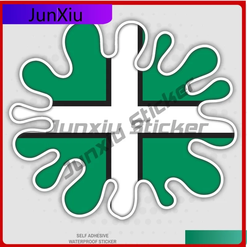 

Devon Splat Vinyl Cool Boat Fade Proof Sticker Decal Car Van iPad Laptop Sticker Funny Funny Cool Car UV Resistant Bumper