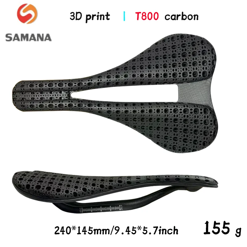 2025New Style Ultra Light Shock Absorbent Breathable 3D Printed Saddle For Road Cycling Saddle MTB Saddle Carbon Saddle