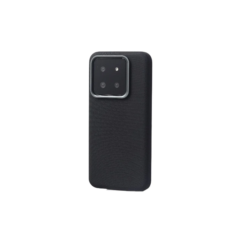 Metal Lens Magnetic Phone Case For Xiaomi Mi 15 Pro Mi 14 Luxury Diamond Relief PU Leather Texture Wireless Charging Cover