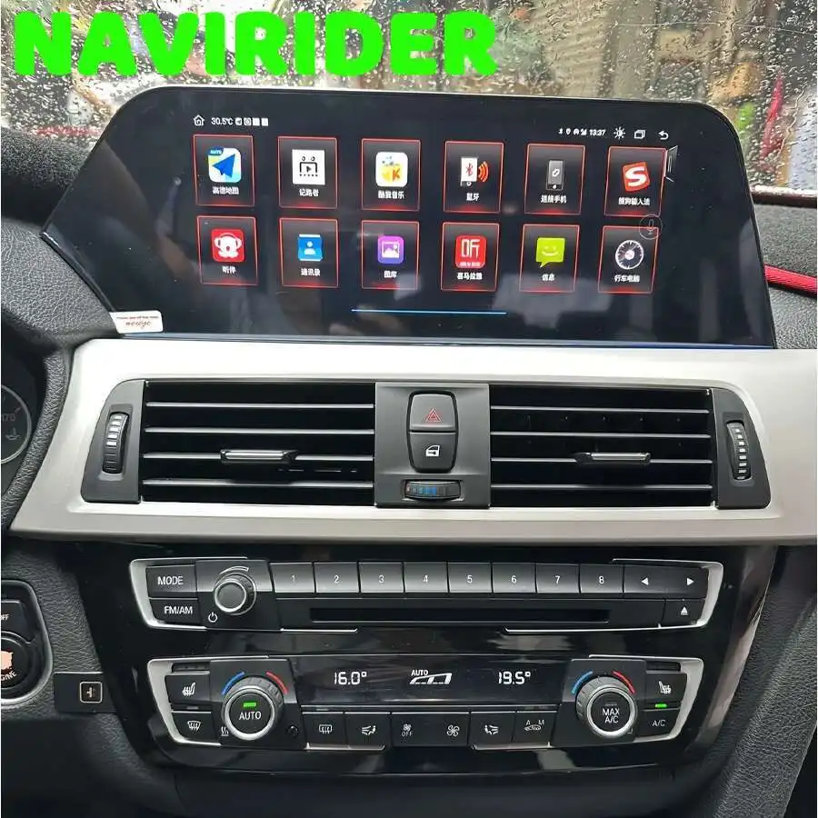 Автомобильный экран CarPlay Android для BMW 3/4 серии F30 F31 F32 F34 F35 F36 Радио Мультимедийная GPS-навигация Беспроводная связь 10,25 дюйма