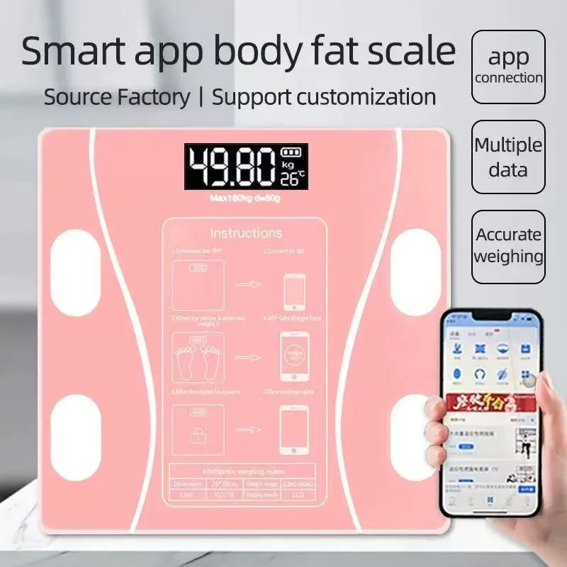 Accurate usb charging electronic weighing scale household health scale body scale adult weight loss weighing
