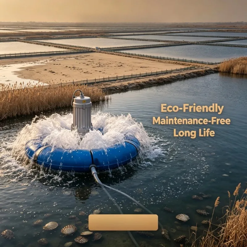Complete Floating Oxygen Enhancer Assembly Increases Dissolved Oxygen Content in Reservoirs Ponds Fast Delivery