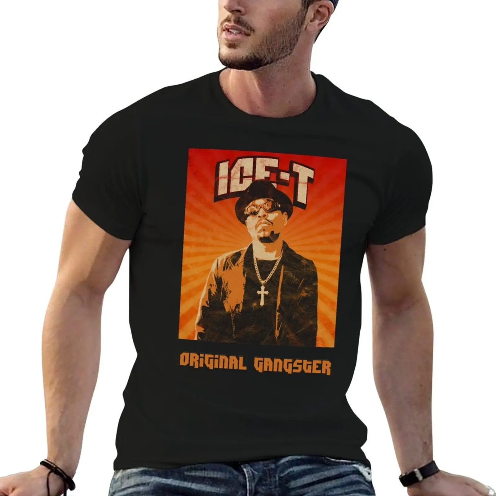 

ice T Old School Hip Hop T-Shirt g man t shirts for men man t shirt heavy cotton man shirt cotton T-Shirt