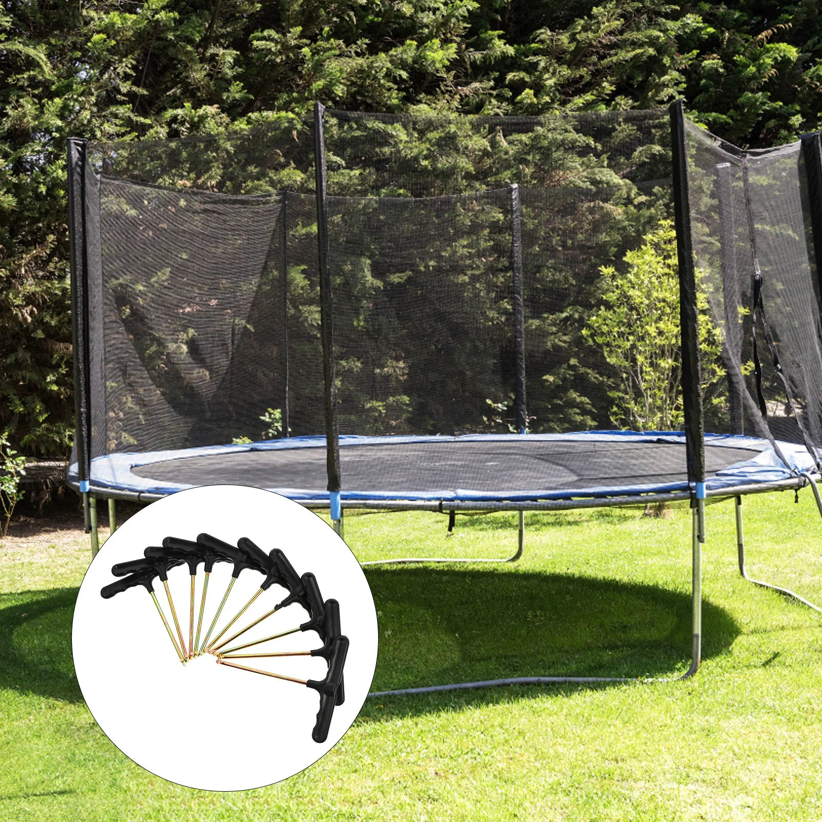 

10Pcs Spring Hook Tool Multi-Functional Trampoline Puller with Ergonomic Design for Reduced Hand Strain and Maximum Control