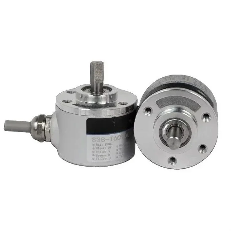6mm Axis Optical Encoder, DC 5-24V Wide Voltage Absolute Rotary Encoder with Multiple P/R Options
