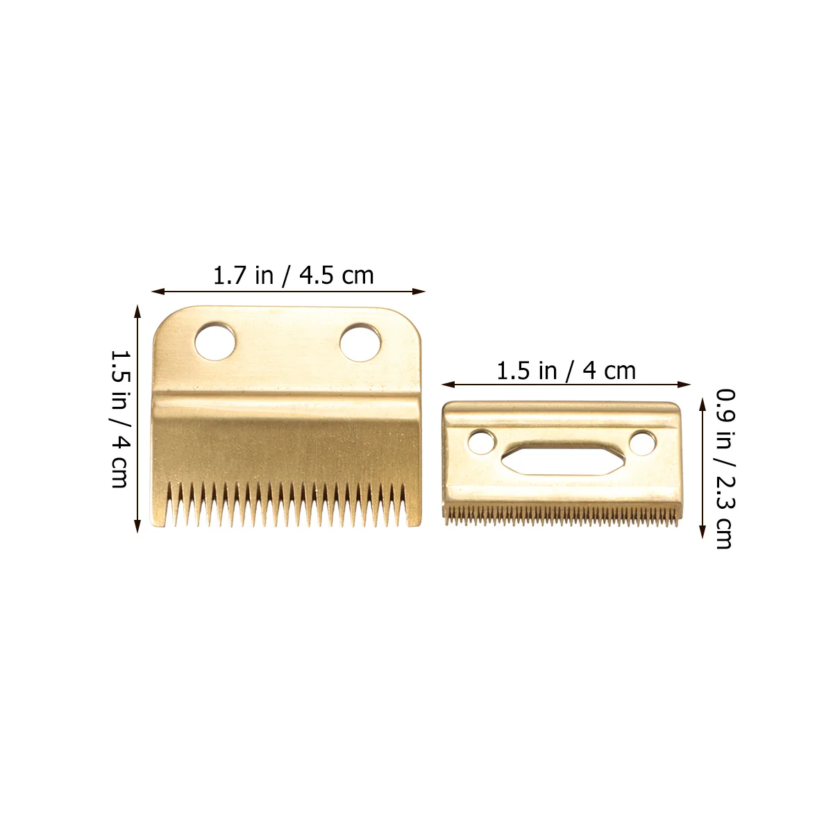 2 قطعة رؤوس المقص الكهربائية خدمة طويلة الحياة المتقلب رئيس استبدال للرجال المنزل السفر استخدام المقص الكهربائي رئيس #2