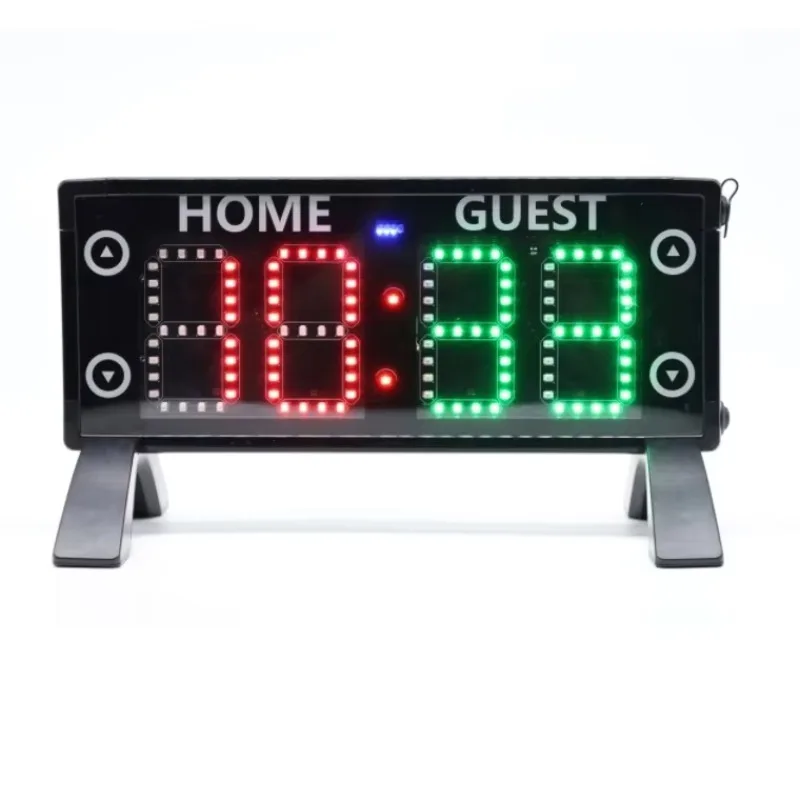 Multifunctional small electronic scoreboard with touch screen, portable remote control, 3 inch digital LED scoreboard