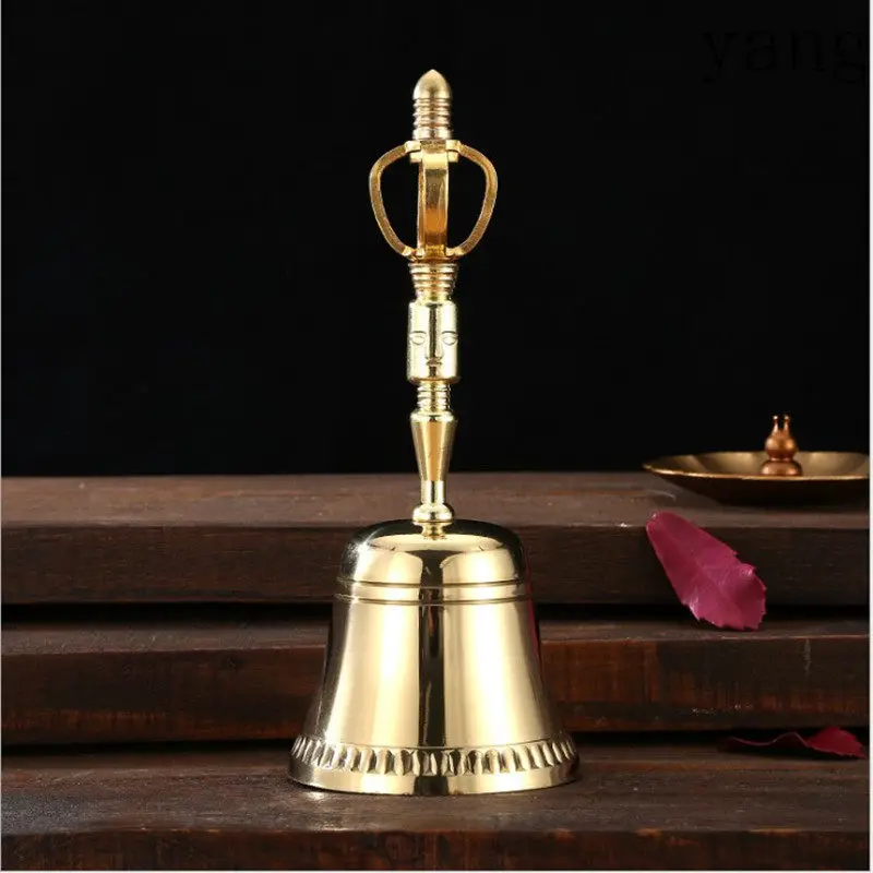 Yjq Sanqing Bell Vajra Pestle Hand Ringing Dao Bell Buddha Bell