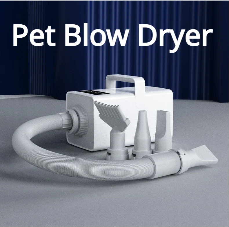 

Cat Dryer Dog Hair Dryer High Power Silent Large Dog Cat Special Hair Pulling Blowing Tool for Hair Absorption Pet Dryer