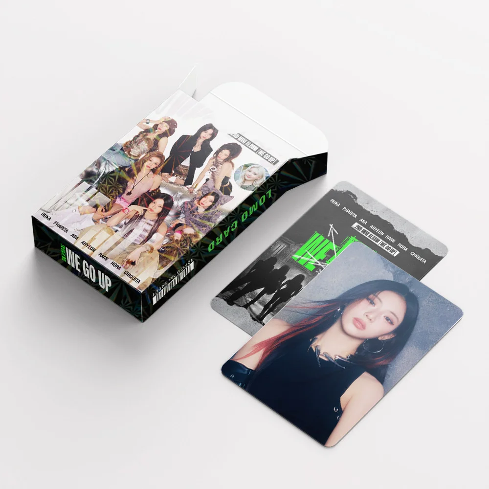92 قطعة/المجموعة/مجموعة من بطاقات الصور KPOP BABYMONSTER ألبوم صغير نحن نذهبون بطاقات الصور بالليزر ملصقات PVC RUKA ASA AHYEON محاصر بطاقة بريدية هدية المشجعين