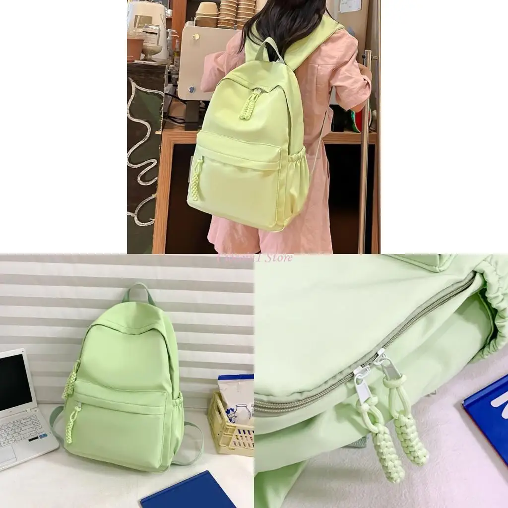 

Y1UB Комфорта и практические сумки для учебников для студенческих колледжей Rucksack Легкая школьная сумка повседневная езда на