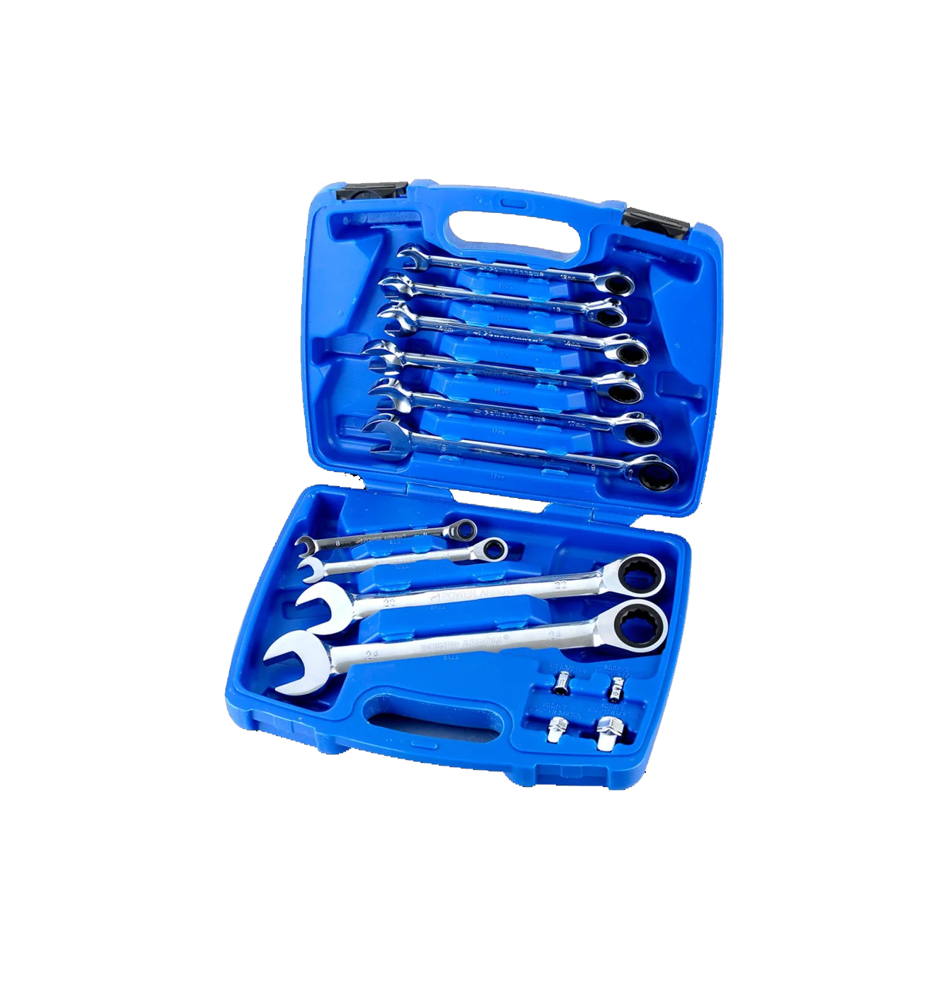 

12PCS 6-22mm Gear Combination Wrench Spanner Set of Open End Torque Combination Wrench Set Ratchet Wrench