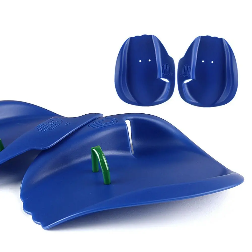 PVC Kids Swimming Training Paddles Adjustable Straps Multipurpose Swim Hand Paddles Auxiliary Interactive