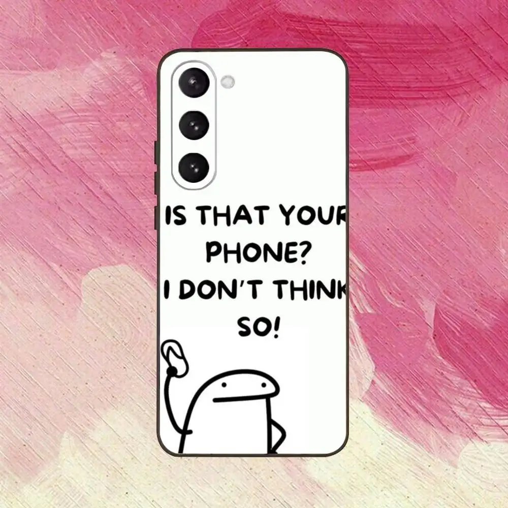 No toques mi funda de teléfono para Samsung Galaxy A73,A72,A71,A70,A53,A52,A51, otras fundas negras suaves