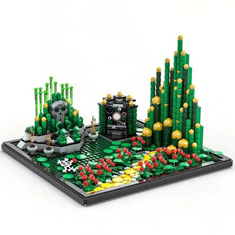 

1091pcs MOC The Wizardss Of Ozes MOC 02 Castle Building Blocks Christmas Gift asy-to-Start Beginner Friendly Kit