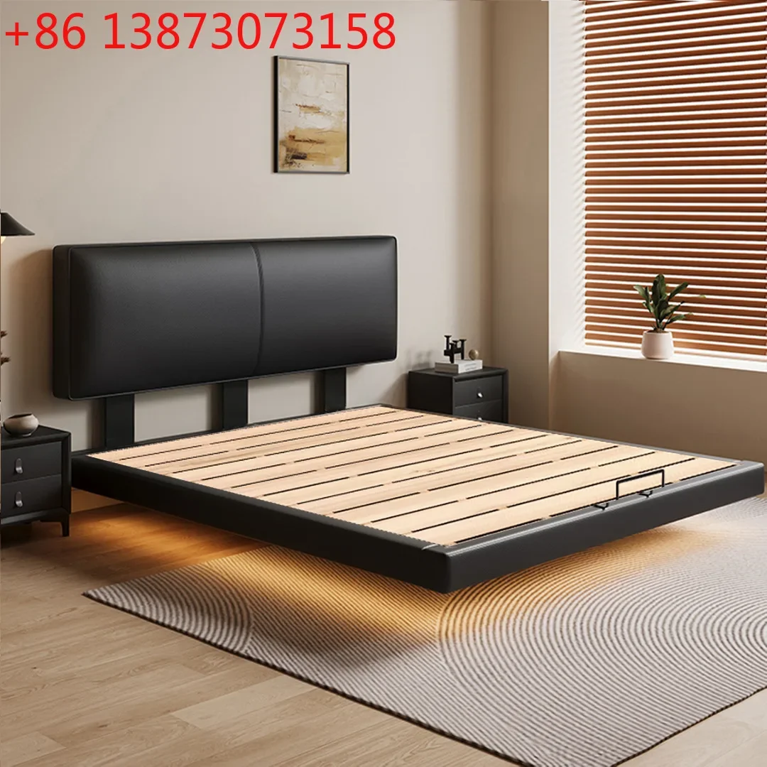 

Minimal suspension master bedroom small apartment ultra-thin modern simple household single bed