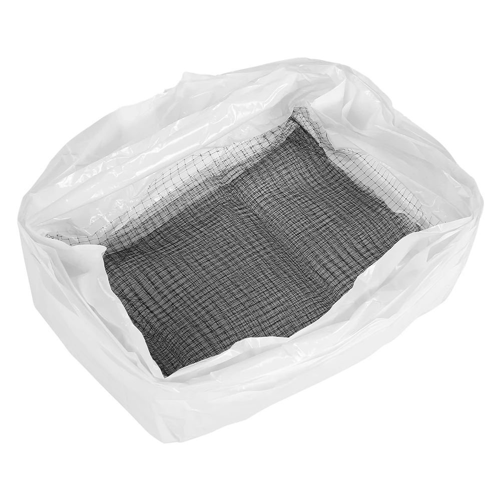 Pet Cat Feces Filter Net Cats Litter Sifting Tray Elastic Kitten Poop Strainer Cat Litter Box Liners Litters Scoop Bag