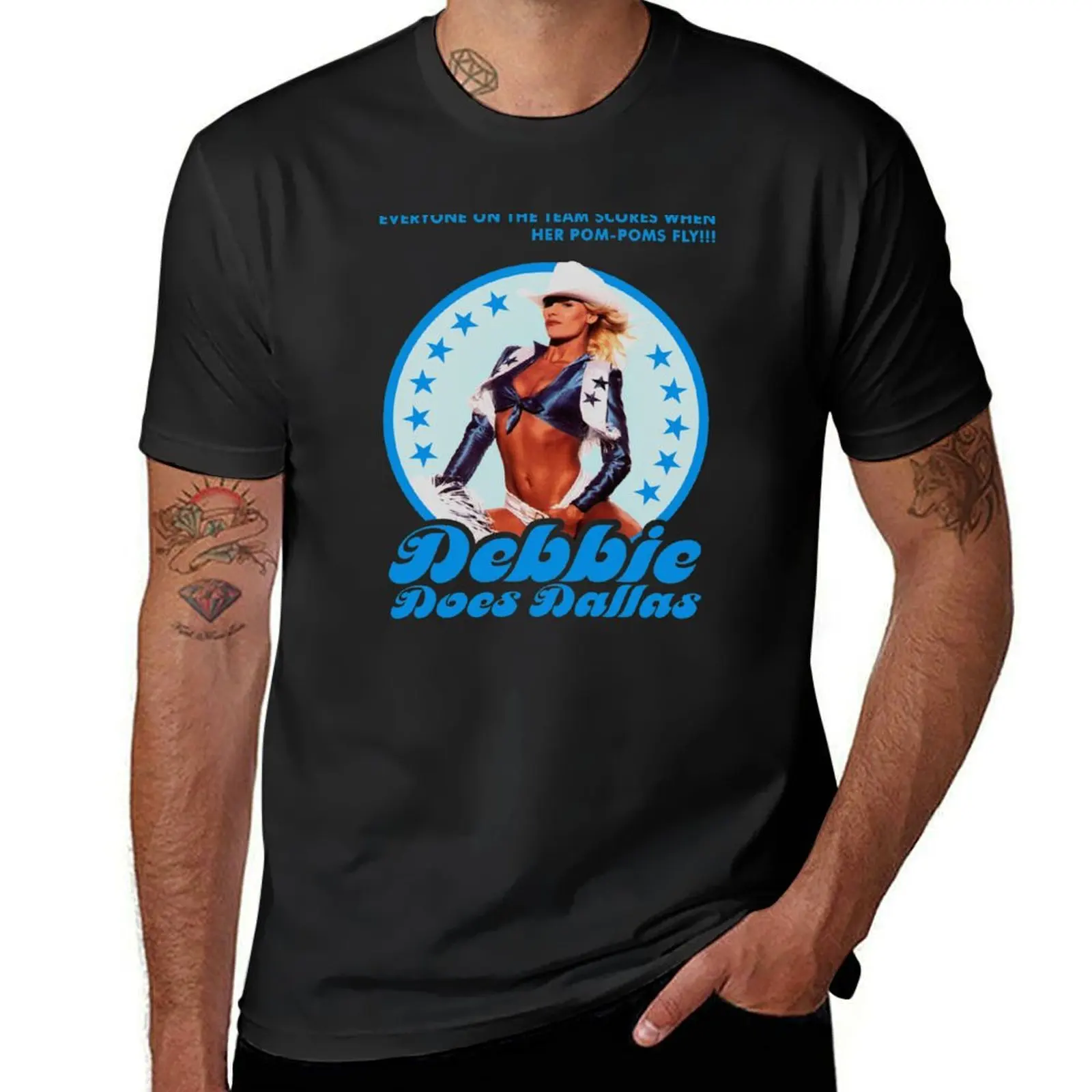 

Debbie Does Dallas Vintage Film Poster T-Shirt sublime cotton man t-shirts Anime t-shirt shirts men graphic