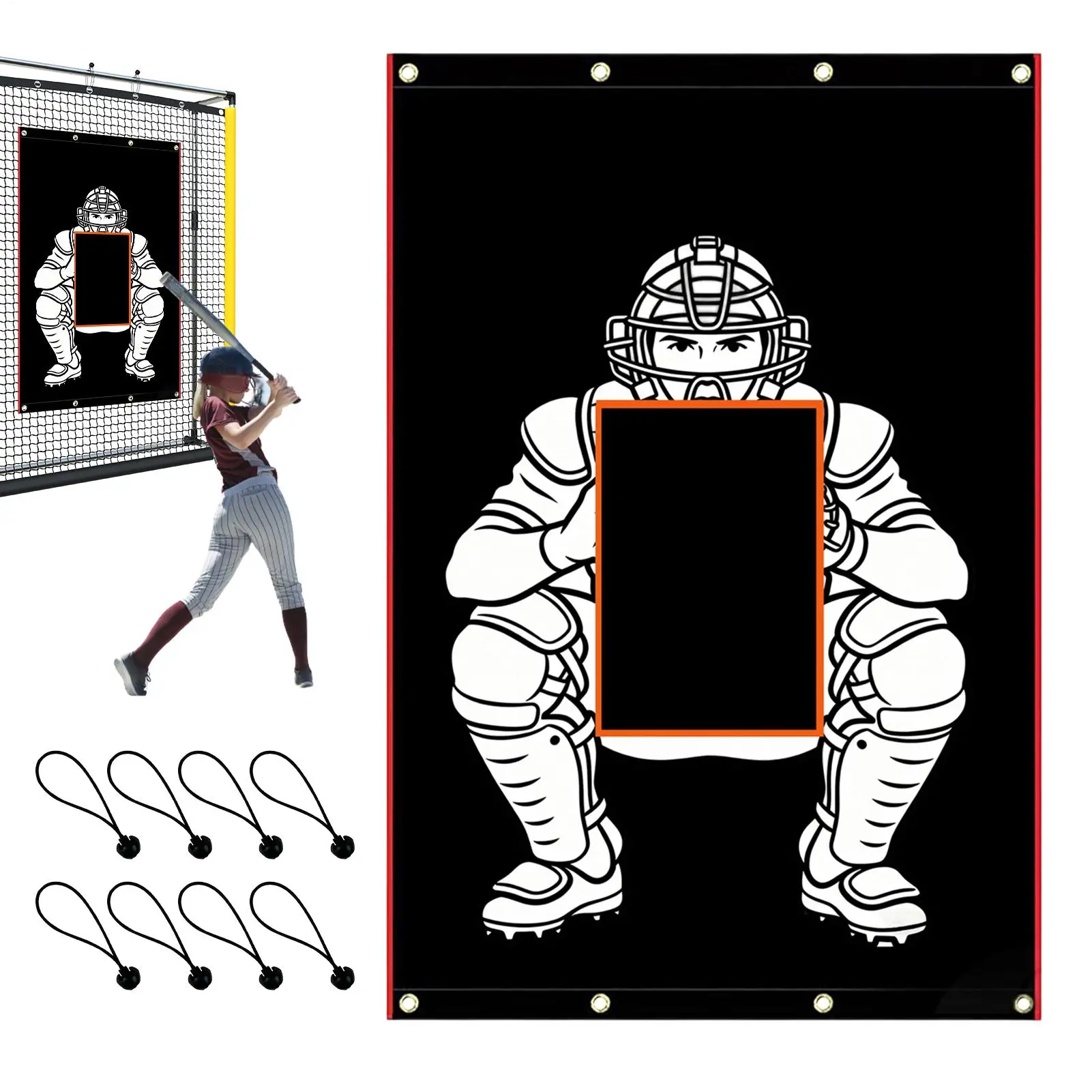 cible-d'entrainement-au-lancer-et-a-la-frappe-de-baseball-pour-ameliorer-les-competences-de-lancer-et-la-pratique-de-la-frappe-en-exterieur