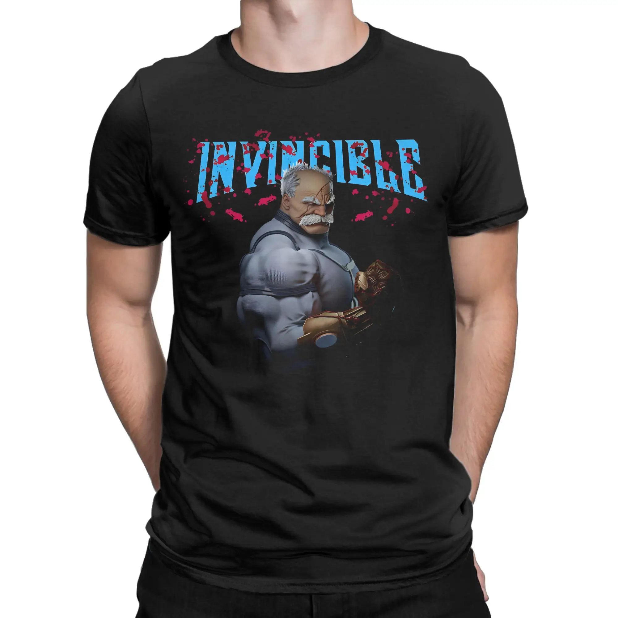 Lonely Viltrumite Invincible Cotton T Shirt For Man Summer  Street Style T Shirts Fashion Tee Shirt Oversized Dropshipping Tops