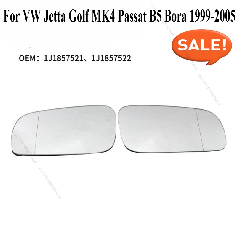 

1J1857521 1J1857522 Для VW Jetta Golf MK4 Passat B5 Bora 1998-2004 левое/правое боковое зеркало с подогревом крыла, стеклянное зеркало заднего вида