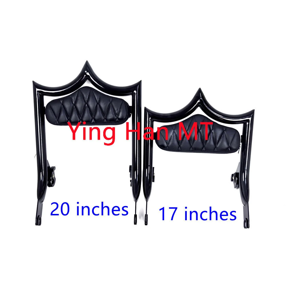 For Harley Touring Street Glide Road Glide Road King 2009-2023 Passenger Sissy Bar Backrest